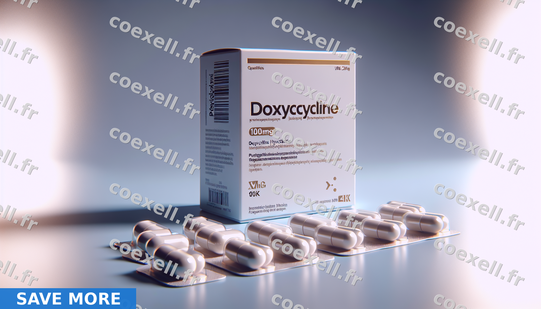 Doxycycline 100mg à Nice dès 0,24€ — envoi discret sous 48h